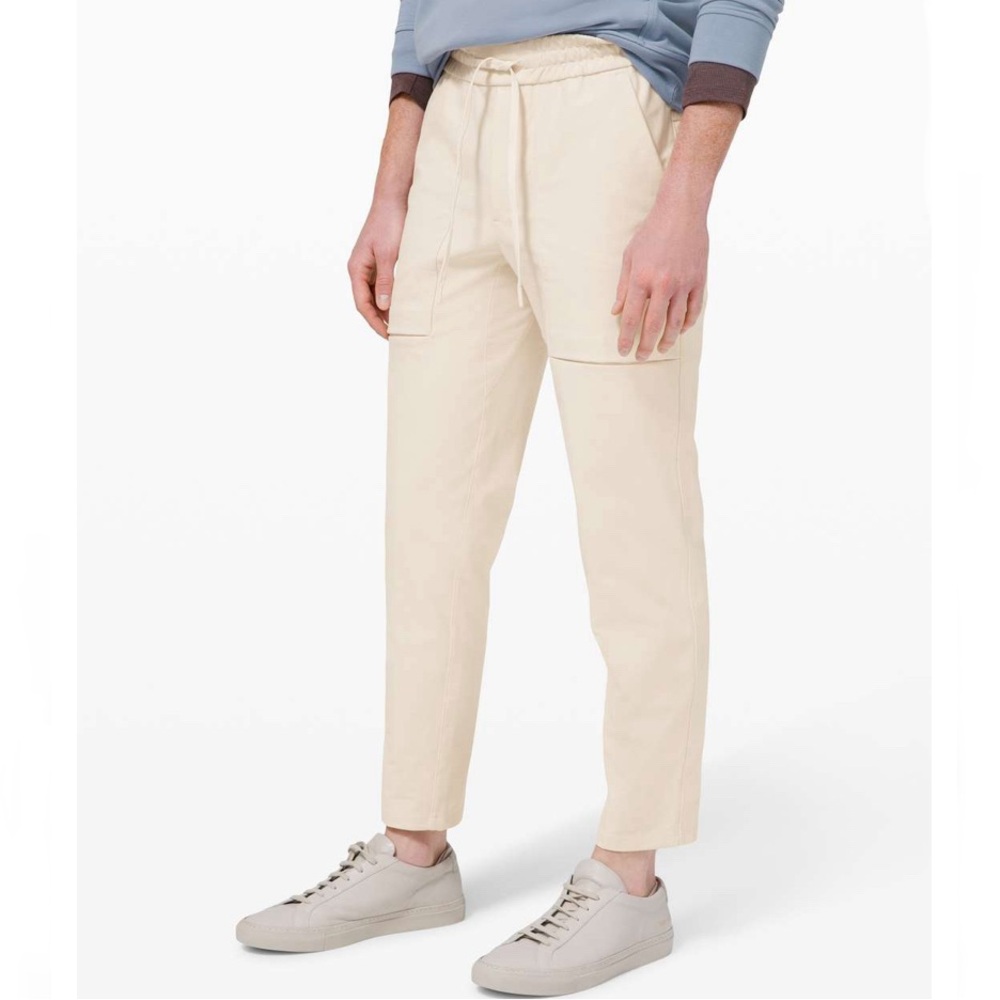 Lululemon Utilitech Straight Leg‎ Pants Sz XS White Opal
